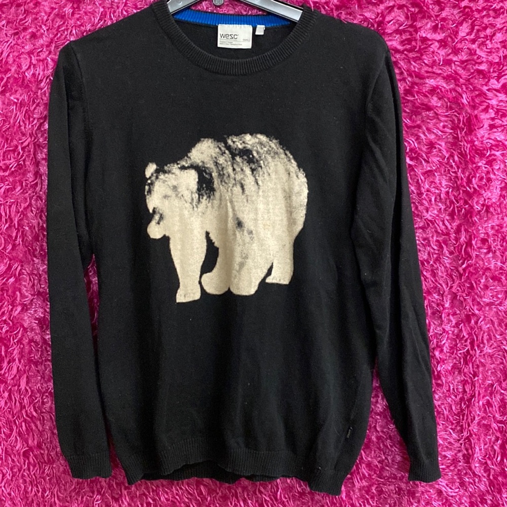 WESC Bear Sweater
